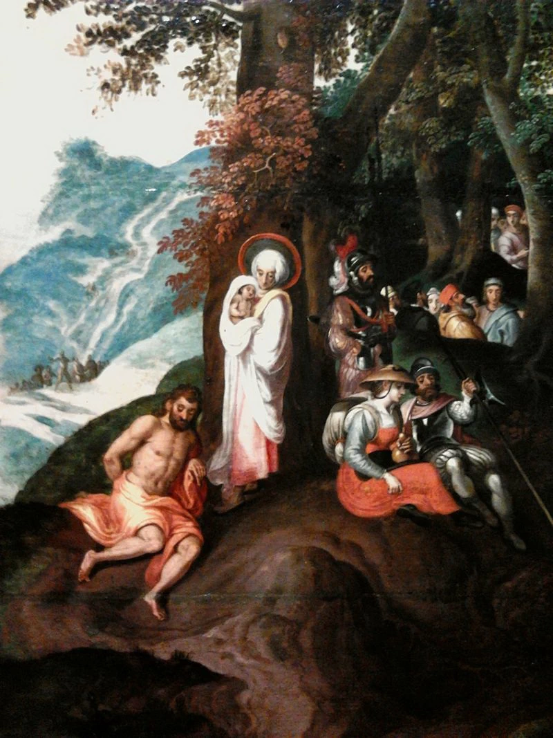 Paesaggio con san Giovanni - dettaglio, National Museum in Warsaw